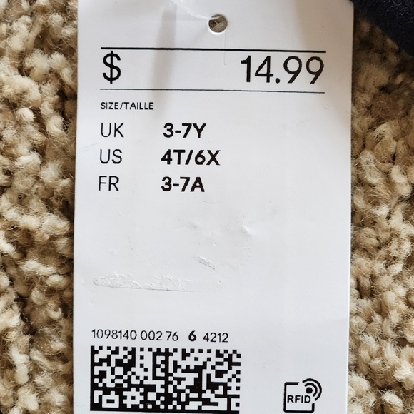 NWT H&M TODDLER BEANIE BUNDLE SIZE 4-6X - Picture 2 of 4